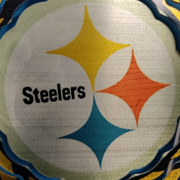 NFL Pittsburgh Steelers Wind Charm Porch Lawn Decor Football NFL Memorabilia - Picture 3 of 6
